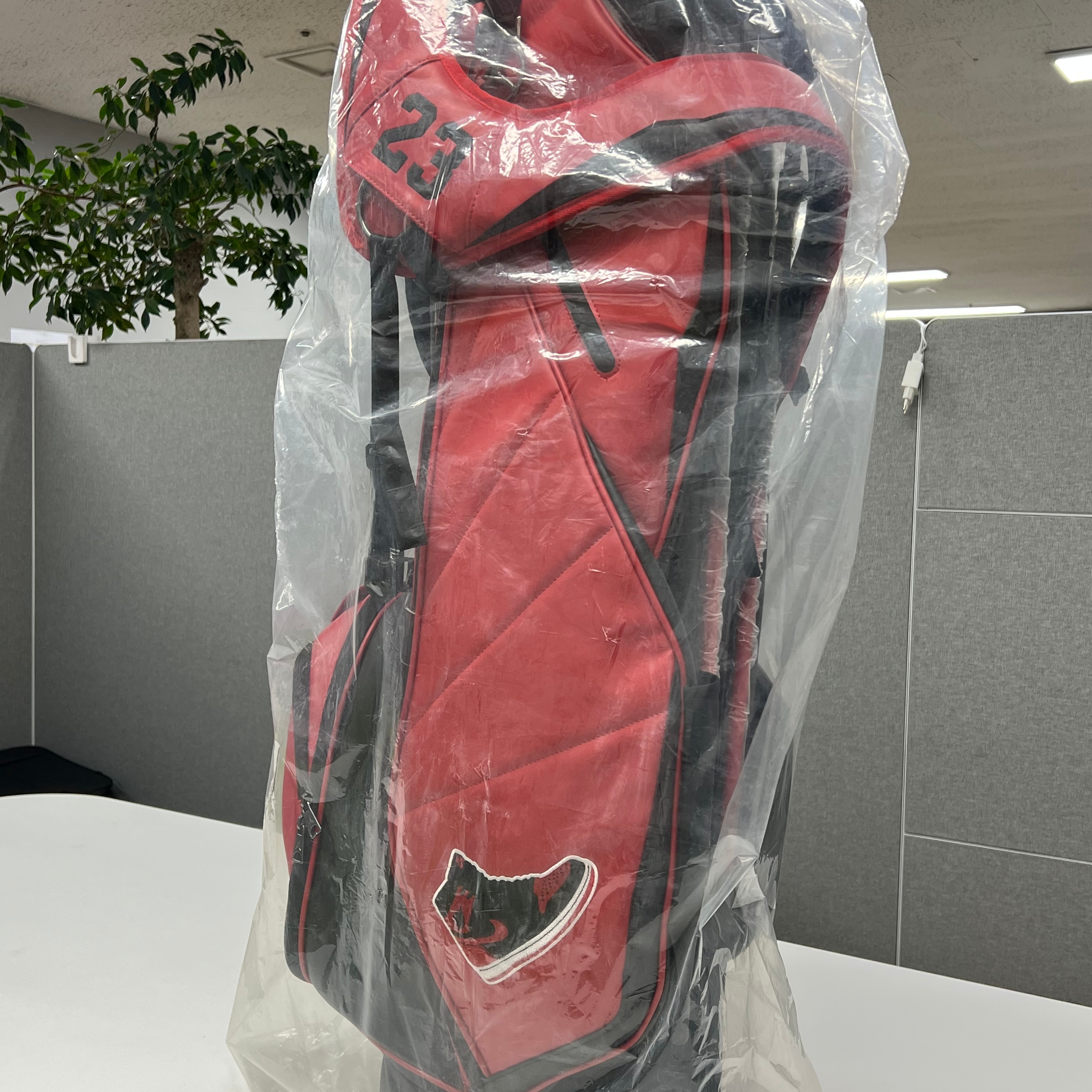 Nike Jordan Fade Away Luxe 6-Way Golf Bag Brown 착용 스타일 - 6