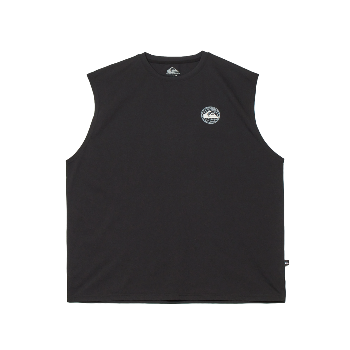 QF21SL079BLK QUIKSILVER Circle Sleeveless Rashguard (QF21SL079BLK)