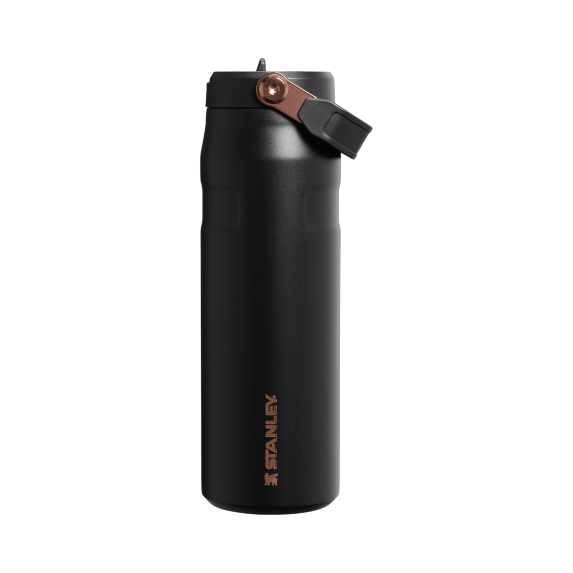 스탠리 x 메시 아이스플로우 플립 스트로우 2.0 보틀 710ml 메시 고트 블랙(Stanley x Messi IceFlow Flip Straw 2.0 Bottle 710ml Messi Goat Black)