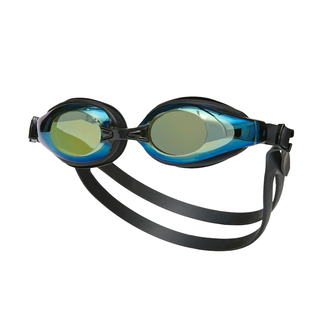 QF33GO038BLK QUIKSILVER Mirror Airstroke Swimming Goggles (QF33GO038BLK)