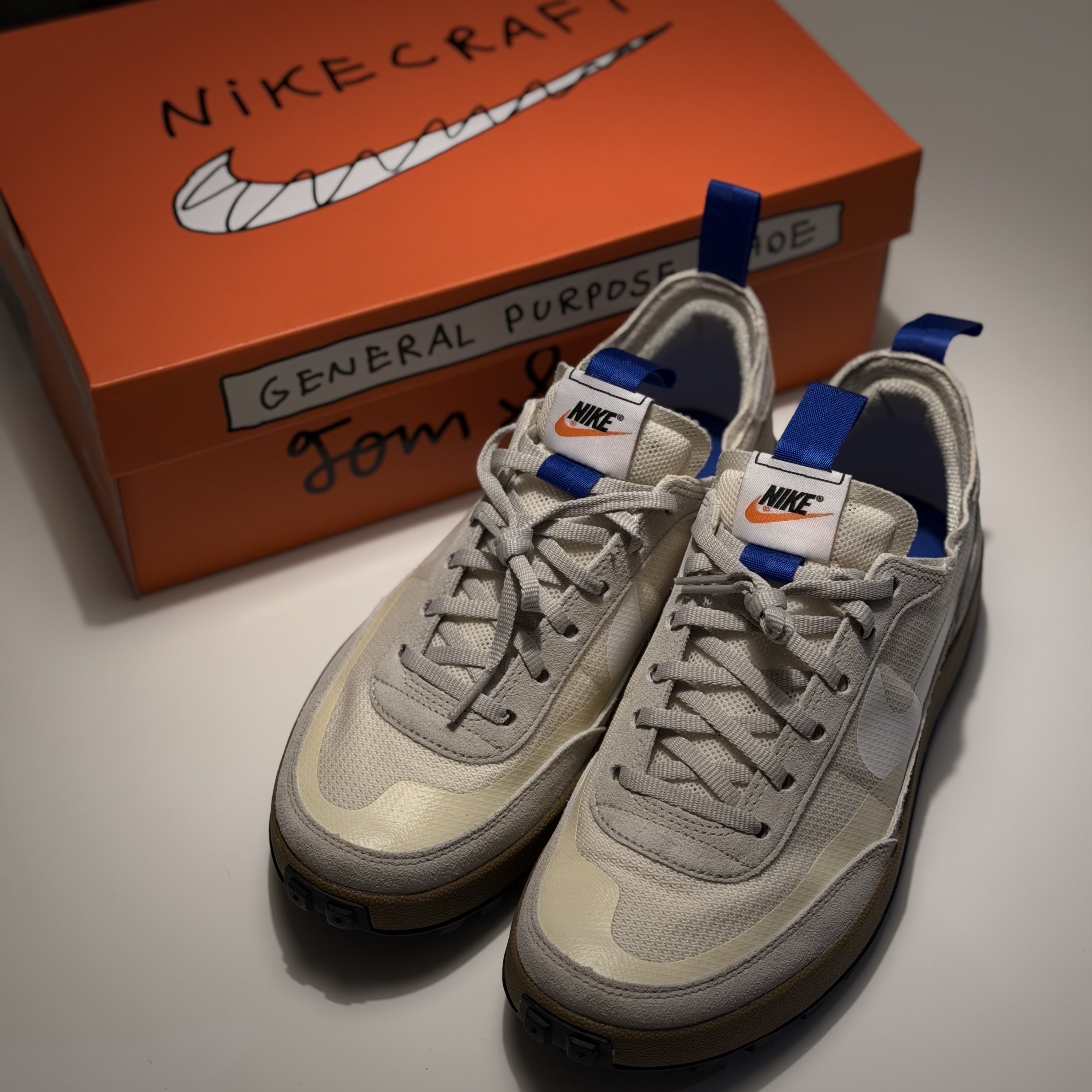 Nike x Tom Sachs General Purpose Shoe Light Cream 착용 스타일 - 1