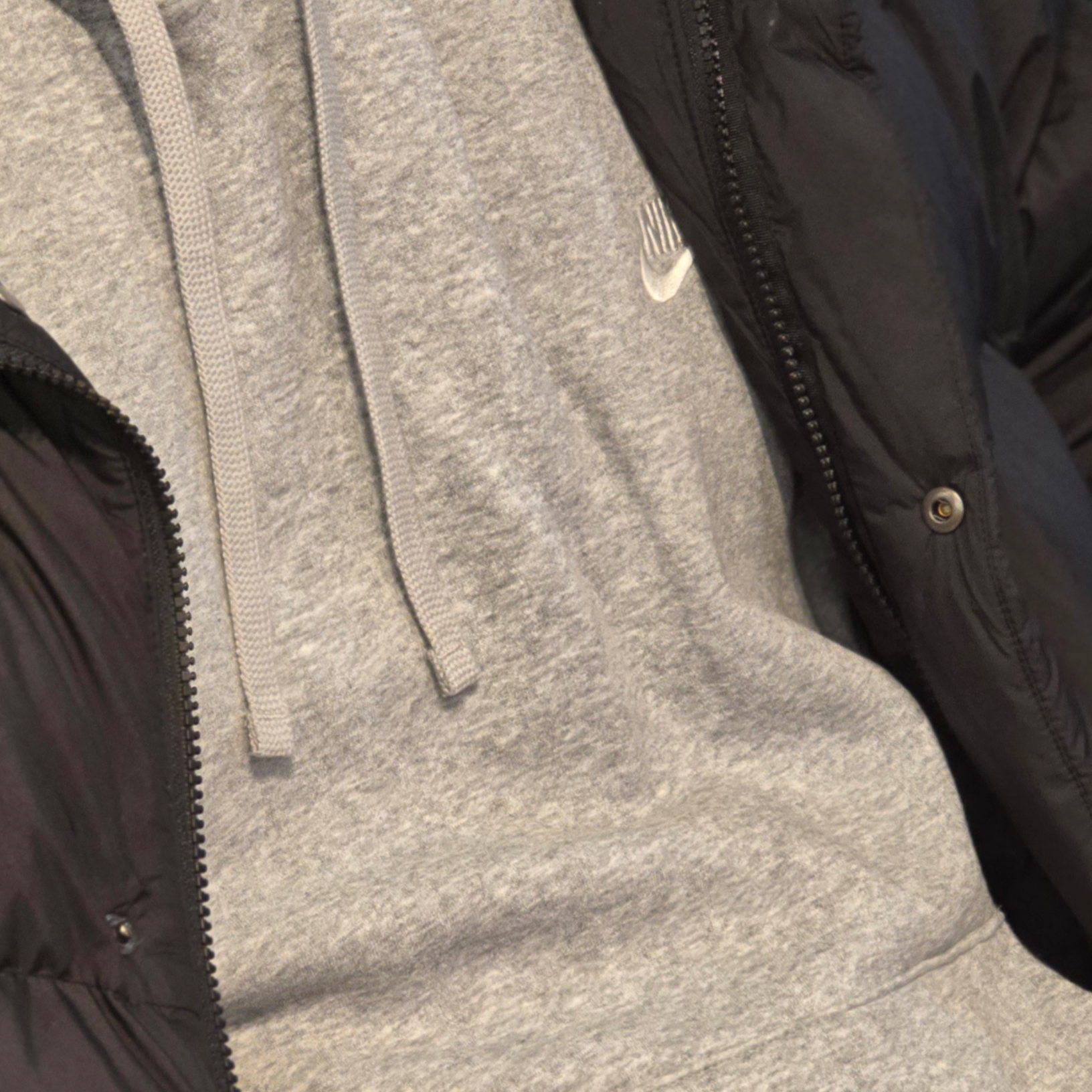 Nike NSW Club Fleece Pullover Hoodie Dark Grey Heather - Asia, Nike NSW Club Pullover Hoodie Dark Grey Heather - Asia 착용 스타일