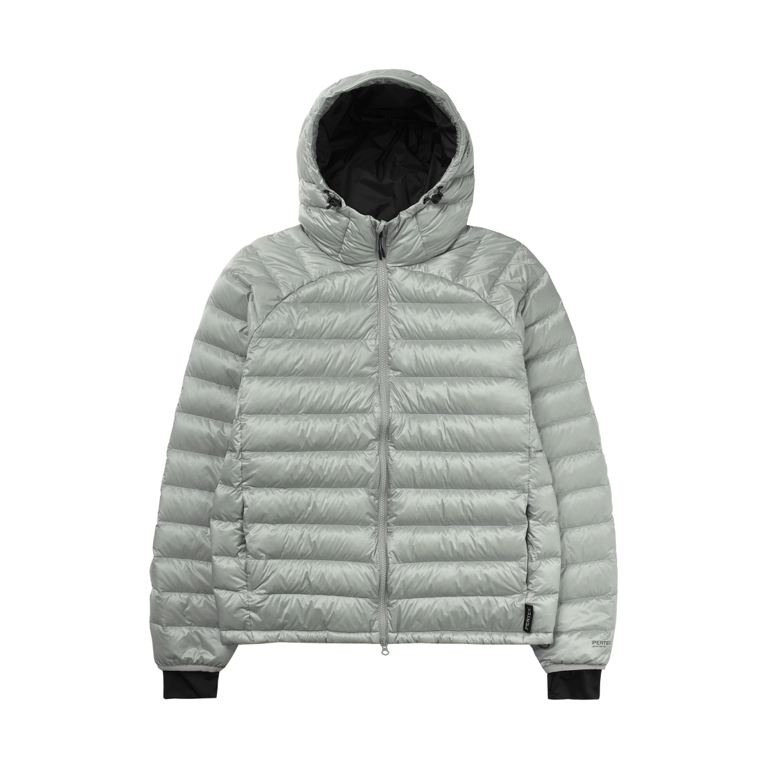 - Featherdown Grid Jacket Light Grey