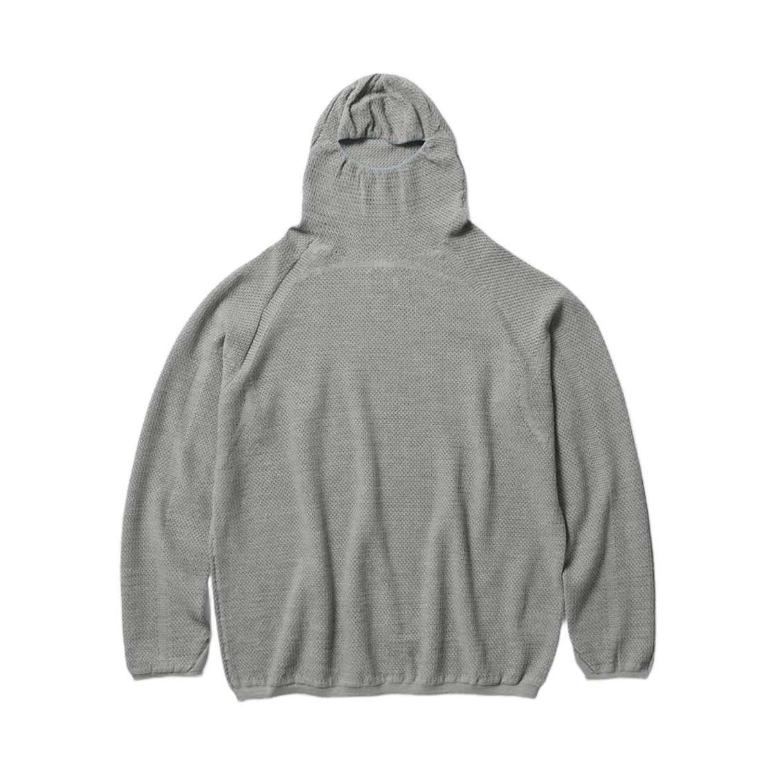 GZ35306 Goldwin 0 Perforated Wholegarment Knit Top Zinc Gray