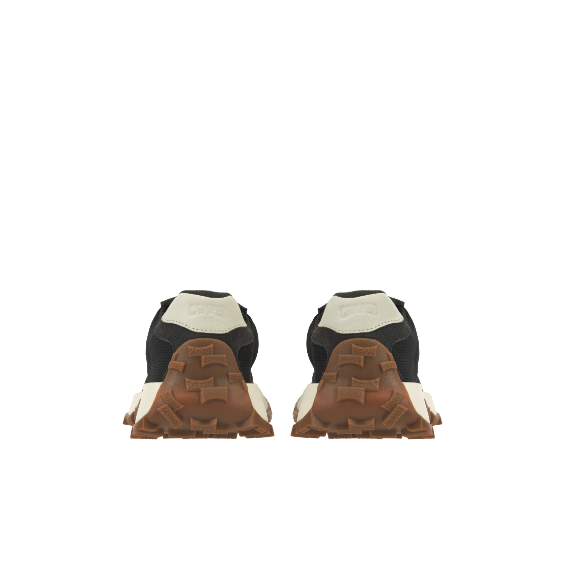 (W) 캠퍼 드리프트 트레일 비브람 누벅 스니커즈 블랙((W) Camper Drift Trail Vibram Nubuck Sneakers Black) - 6