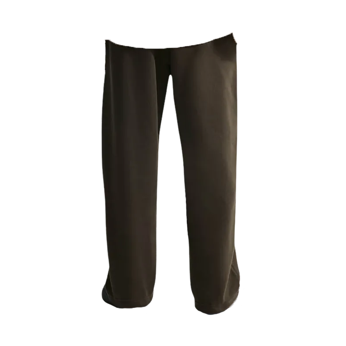 나이키 솔로 스우시 플리스 오픈 헴 팬츠 다크 헤이즐 화이트 - 아시아(Nike Solo Swoosh Fleece Open Hem Pants Dark Hazel White - Asia) - 2