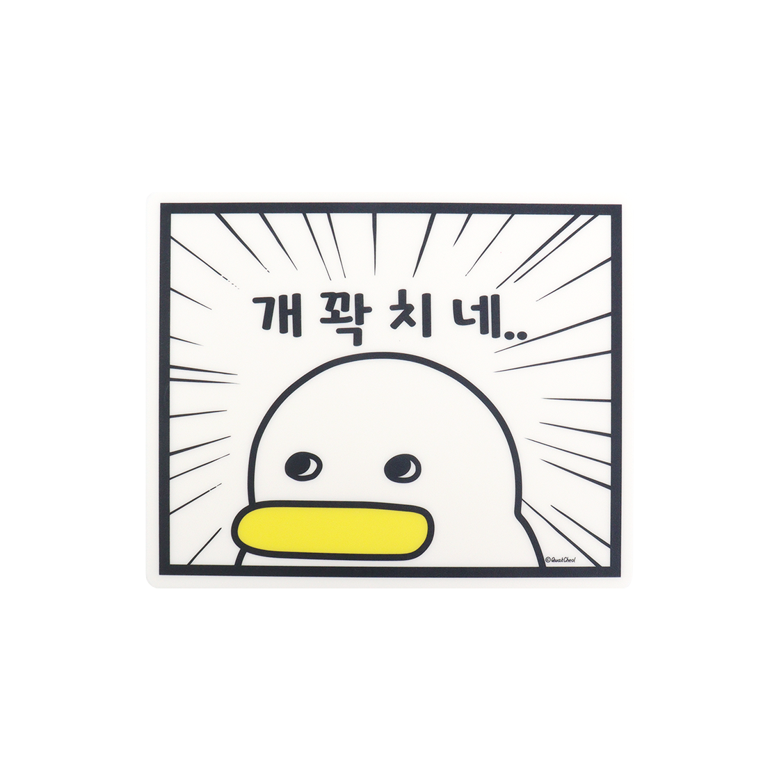 곽철이 New 마우스패드 2종 택 1(QwakCheol Mouse pad)