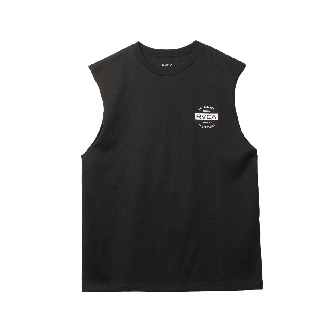 루카 TCS 슬리브리스 (VF11SL117BLK)(RVCA TCS Sleeveless (VF11SL117BLK))