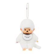 Monchhichi Monchhichi COLORS Keychain White