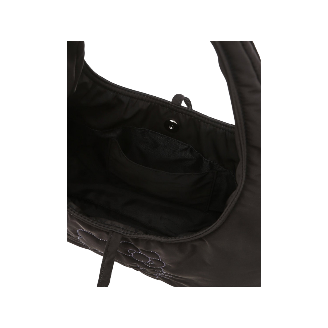 헬로키티 x 아떼 블랙 키티 자수 숄더백_AABA6E015BK(Hello Kitty x Athe Black Kitty Embroidered Shoulder Bag) - 5