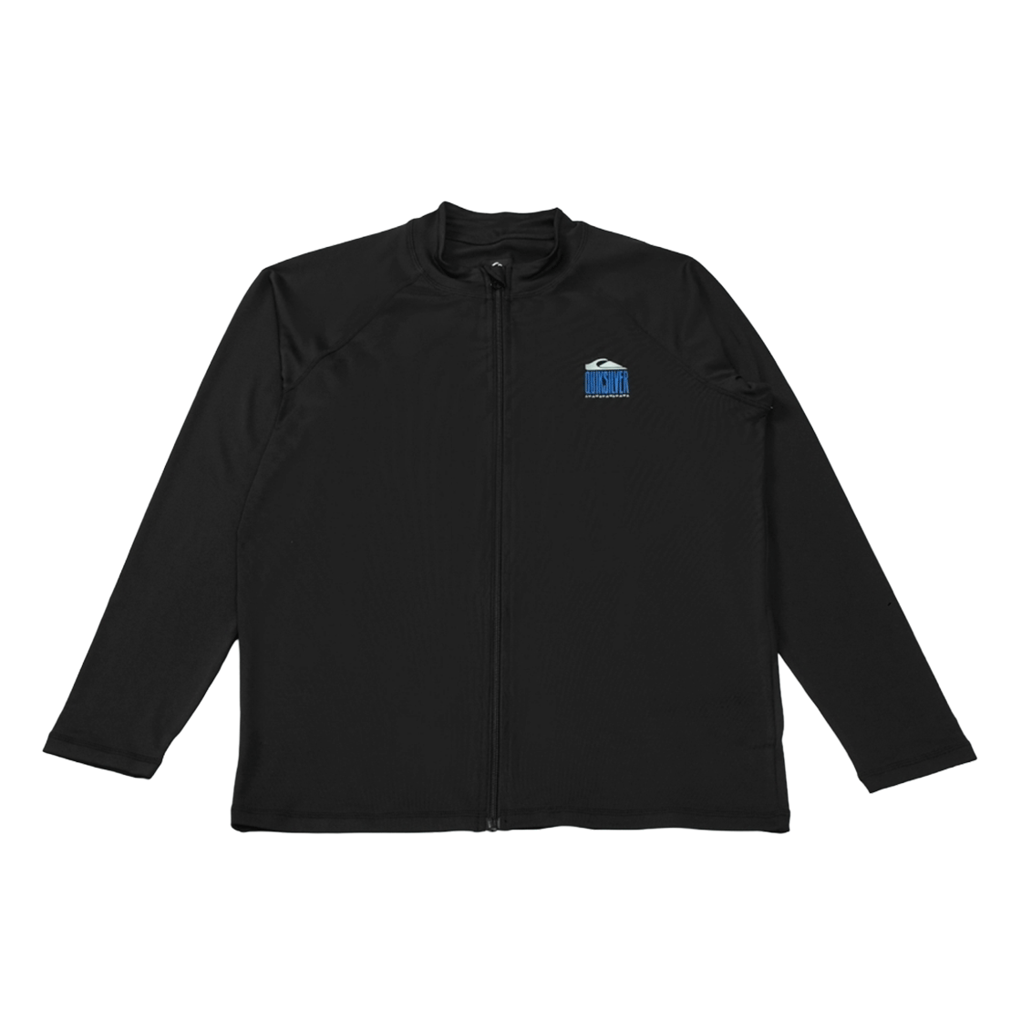 QF21RZ034BLK QUIKSILVER UPF 50+ One Day Standard Zipup Rashguard (QF21RZ034BLK)