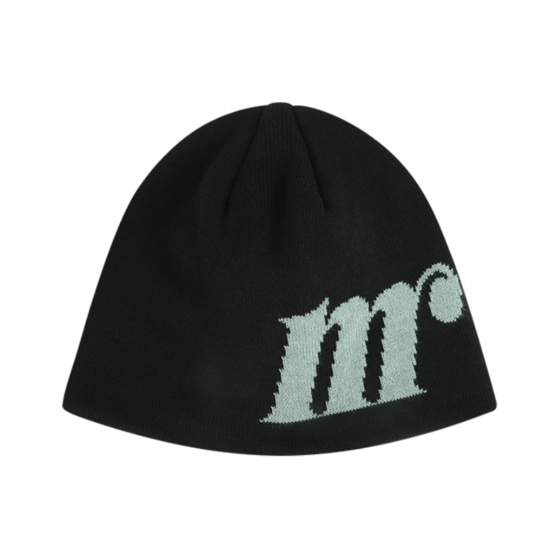 MR25CA008BK0 Manhattan Records M Logo Beanie - Black