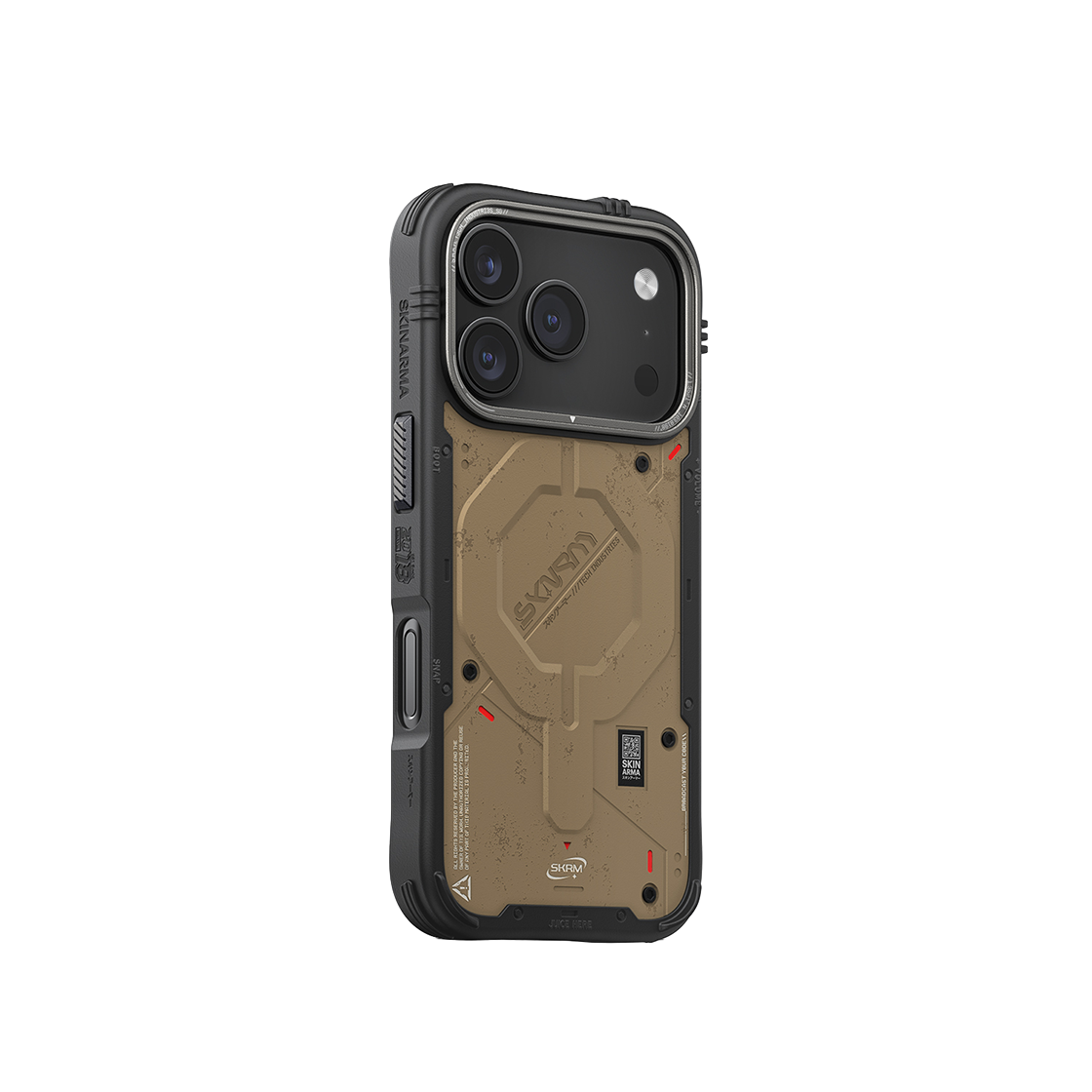 SK-IP17P-VGR-STN Skinarma iPhone 17 Pro (2025) 6.3 Vigore MagCharge Stone