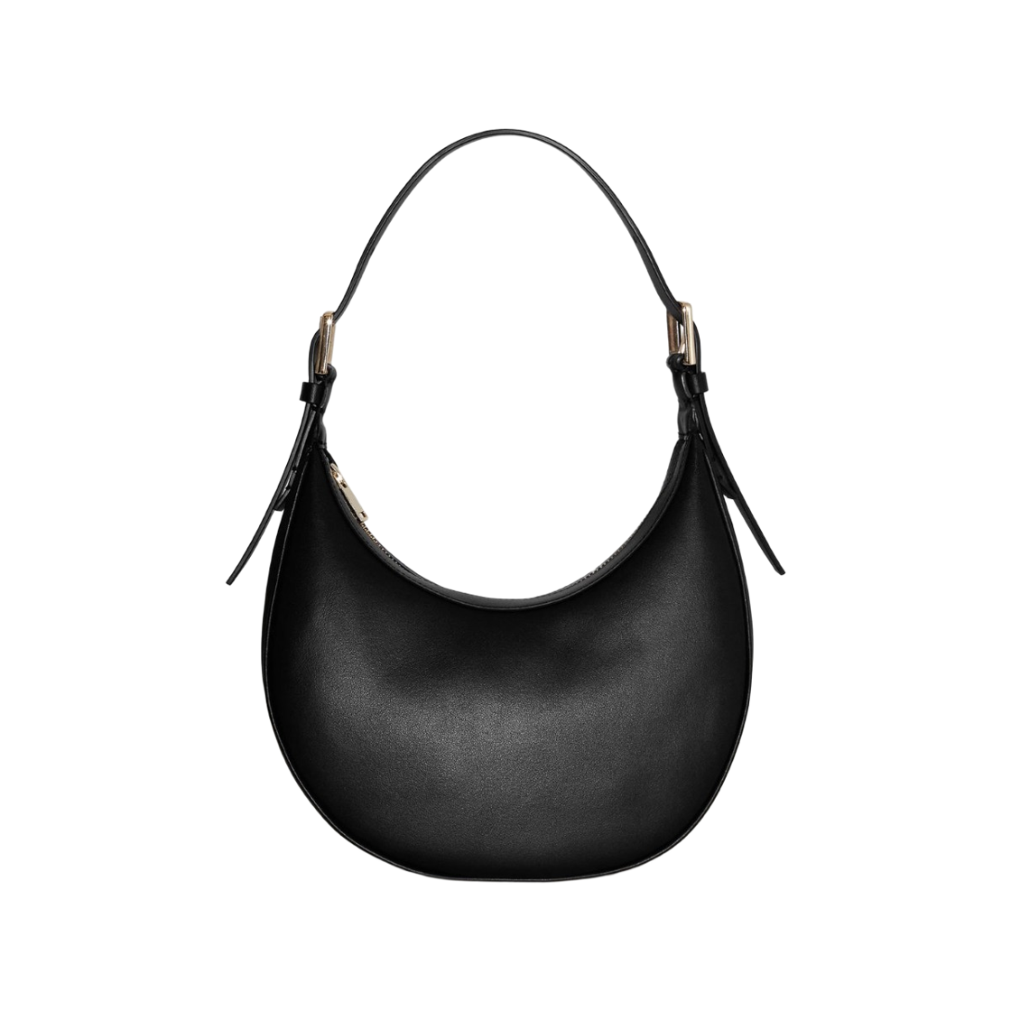 코스 미니 레더 크레센트백 블랙(COS Mini Leather Crescent Bag Black) - 1