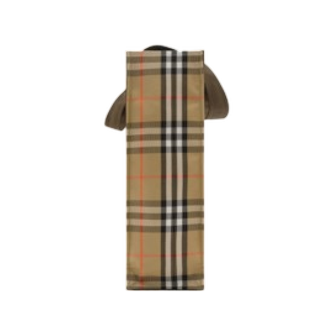 버버리 체크 트렌치 토트 밀리터리 그린 샌드 베이지(Burberry Check Trench Tote Military Green Sand Beige) - 2