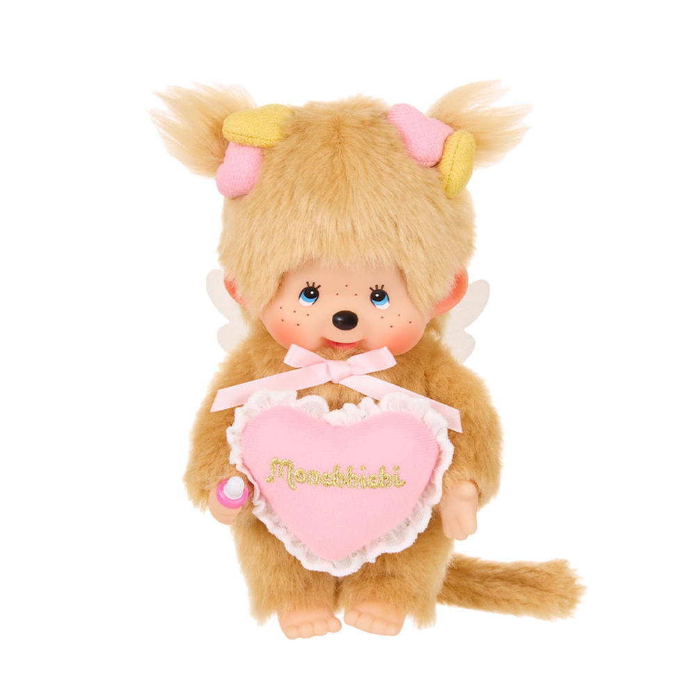 몬치치 러브 해피 엔젤 몬치치 S 걸(Monchhichi Love Happy Angel Monchhichi S Girl)