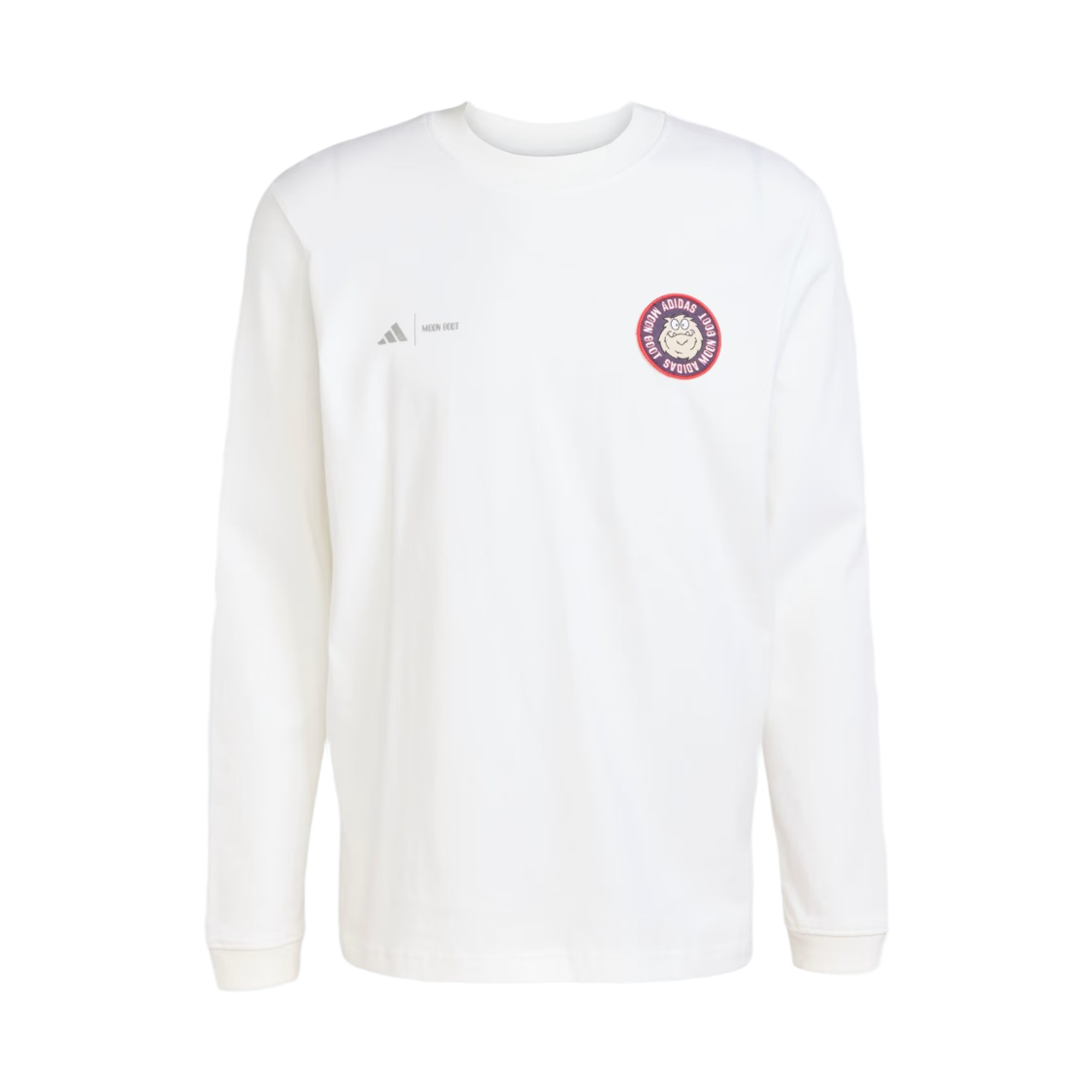 아디다스 x 문부츠 롱슬리브 티셔츠 화이트 - US 사이즈(Adidas x Moon Boot Long Sleeve T-Shirt White - US Sizing) - 1
