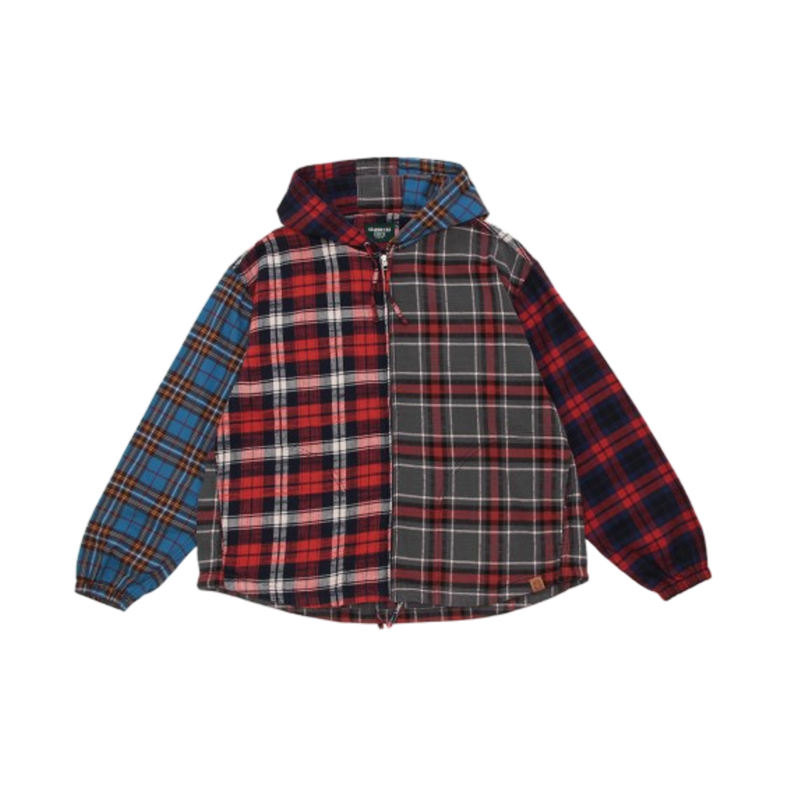 스타벅스 x 빔즈 크레이지 패턴 후드 플란넬 블루종 레드(Starbucks x Beams Crazy Pattern Hooded Flannel Blouson Red)