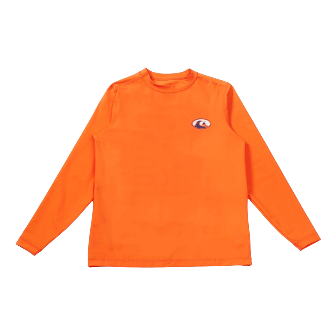 KF21BR061ORG QUIKSILVER Youth UPF 50+ Flobber Chaos Long Sleeves Rashguard (KF21BR061ORG)