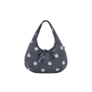 Hello Kitty x Athe Dot Gray Kitty Embroidered Shoulder Bag