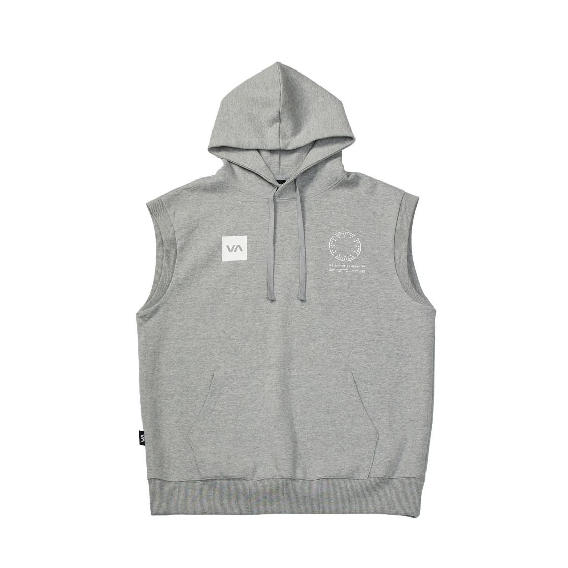 루카 슬리브리스 후드티 (VF21HD007HGR)(RVCA Sleeveless Hoodie (VF21HD007HGR))