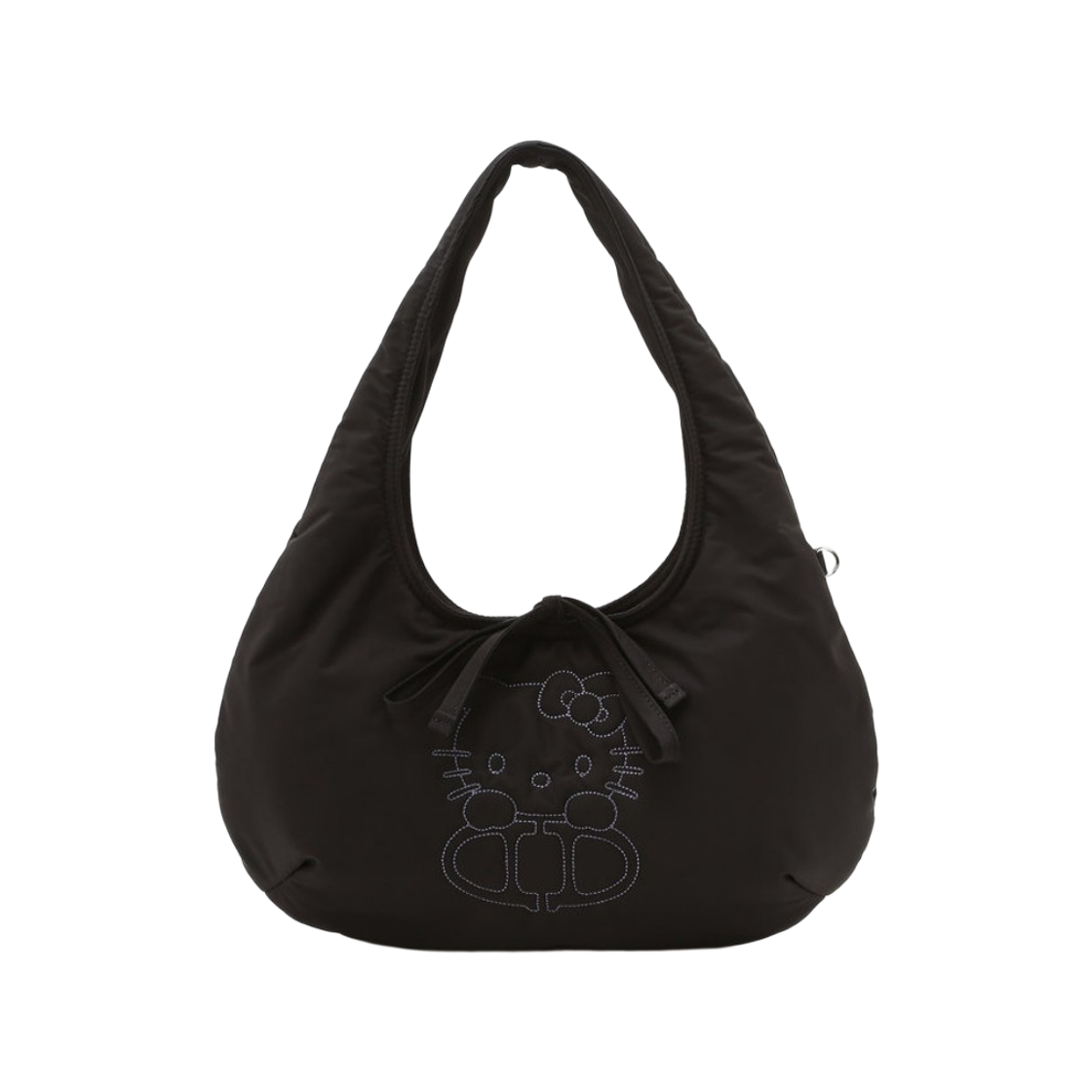 헬로키티 x 아떼 블랙 키티 자수 숄더백_AABA6E015BK(Hello Kitty x Athe Black Kitty Embroidered Shoulder Bag) - 3
