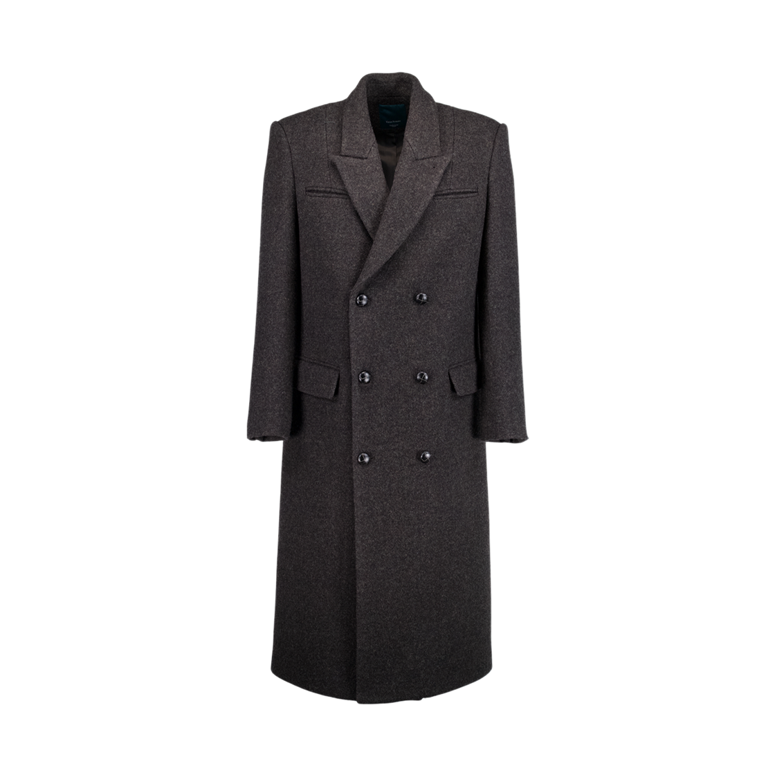 25FWUVSTCDB Undermycar 25FW Slim Fit Tailored Double Coat Dark Brown