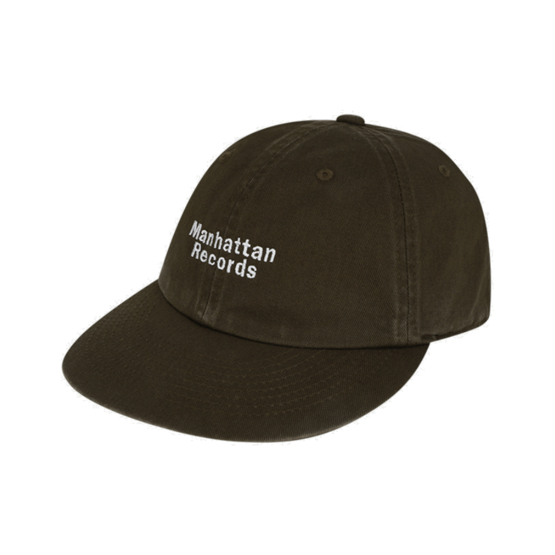 MR25CA015BR0 Manhattan Records Classic Logo Cap - Brown