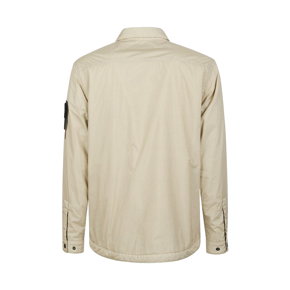 스톤 아일랜드 Q100006 크링클 랩스 NY 리사이클 나일론 안티 드롭 윈드 레지스턴트 패딩 셔츠 자켓 데저트 - 25FW(Stone Island Q100006 Crinkle Reps NY Recycled Nylon in Anti-Drop with Wind Resistant Padding Shirt Jacket Desert - 25FW) - 2