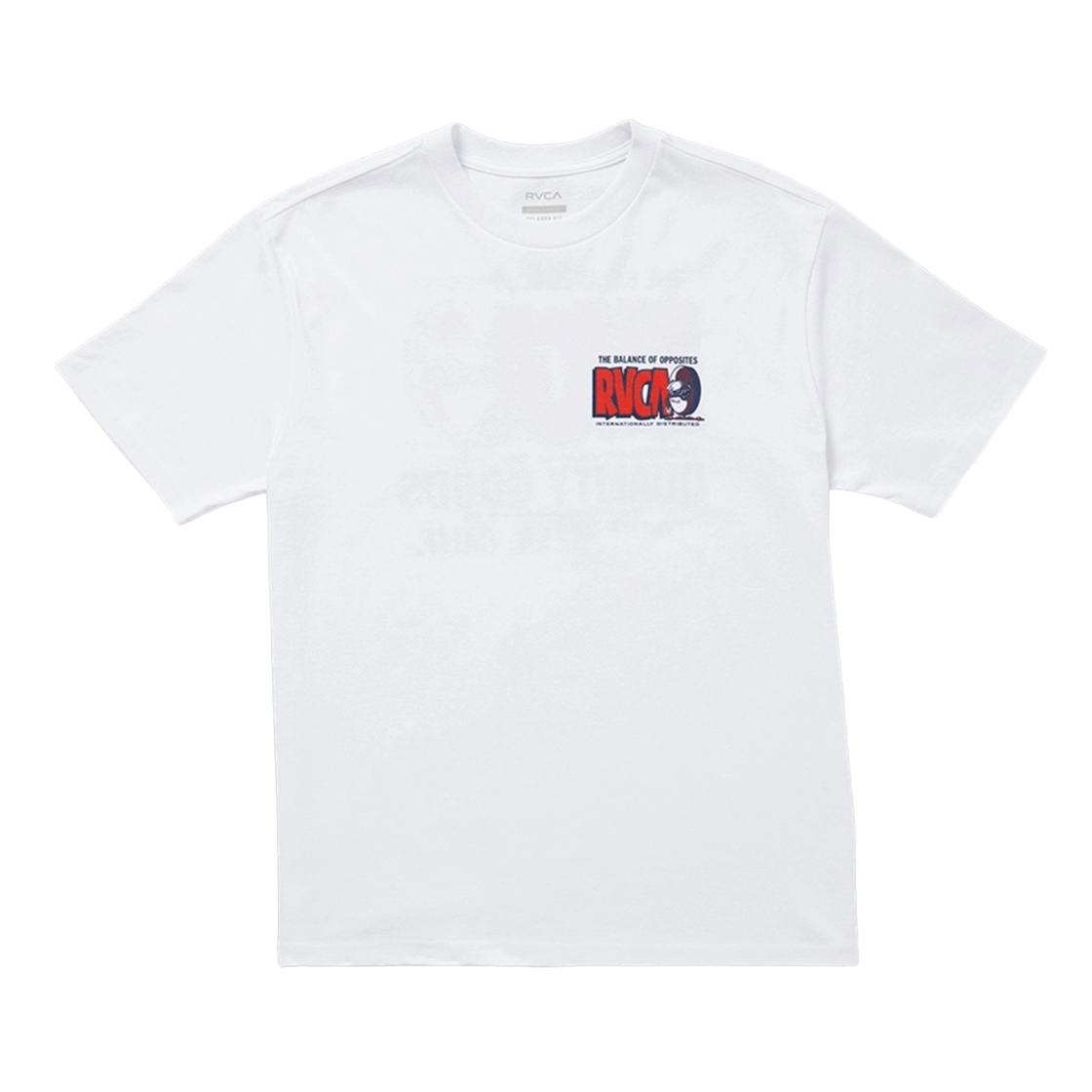 VF21ST109WHT RVCA Balance Fink T-Shirt (VF21ST109WHT)