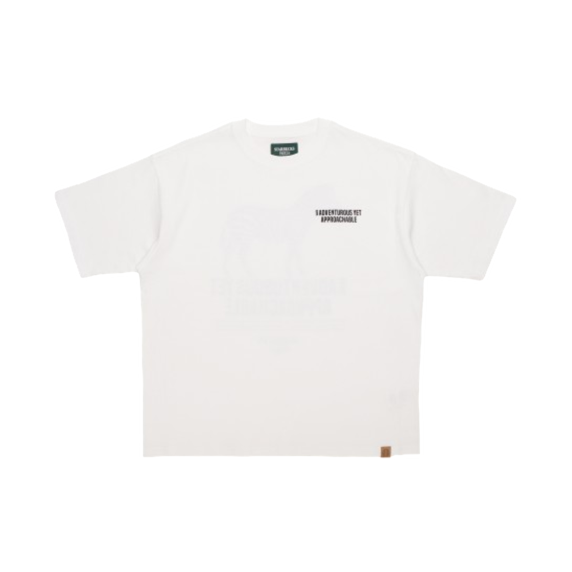 스타벅스 x 빔즈 애니멀 프린트 티셔츠 지브라 화이트(Starbucks x Beams Animal Print T-Shirt Zebra White)