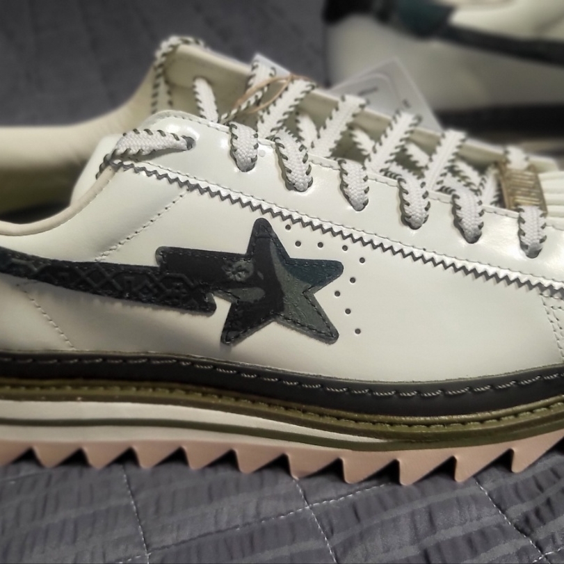 Adidas x BAPE x Edison Chen Clot Superstar Off White Branch 착용 스타일 - 5