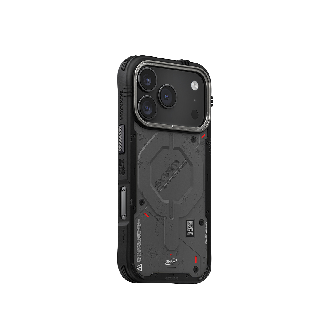 스키나마 아이폰 17 프로 (2025) 6.3 비고르 맥차지 차콜(Skinarma iPhone 17 Pro (2025) 6.3 Vigore MagCharge Charcoal)