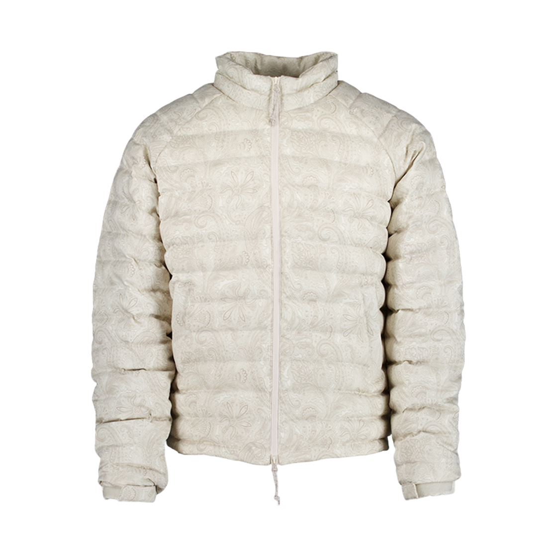 25FWUVASPSP Undermycar Hommage Embraced Aviator Slim Puffer Jacket Sage Paisley