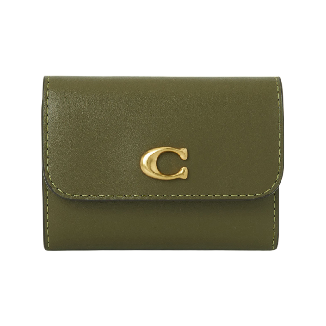 코치 시그니처 캔버스 더블 집 월렛 골드 브라운 블랙 | Coach | KREAM