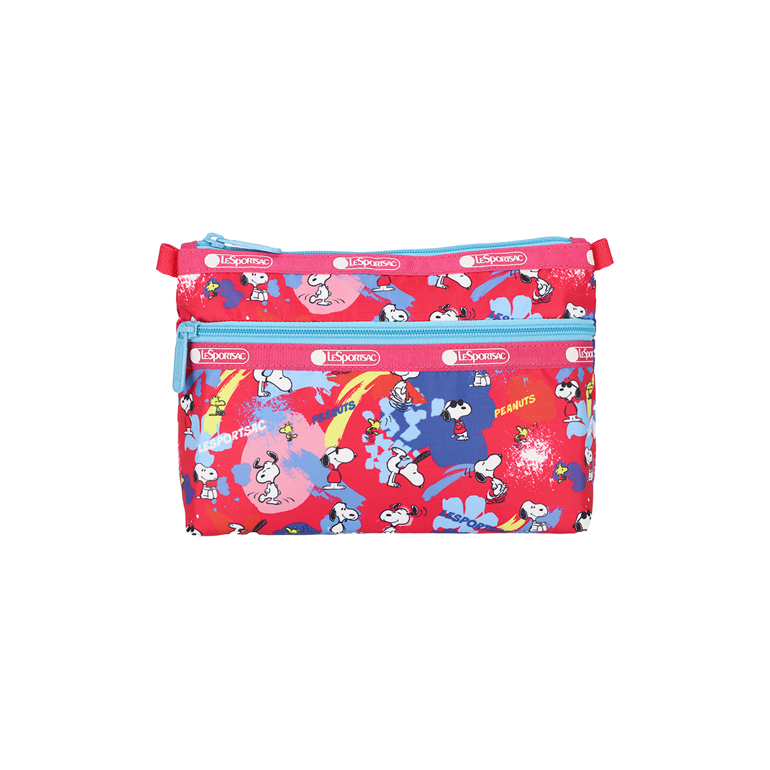 레스포색 피너츠 플레이타임 코스메틱 클러치(Lesportsac Peanuts Playtime Cosmetic Clutch)