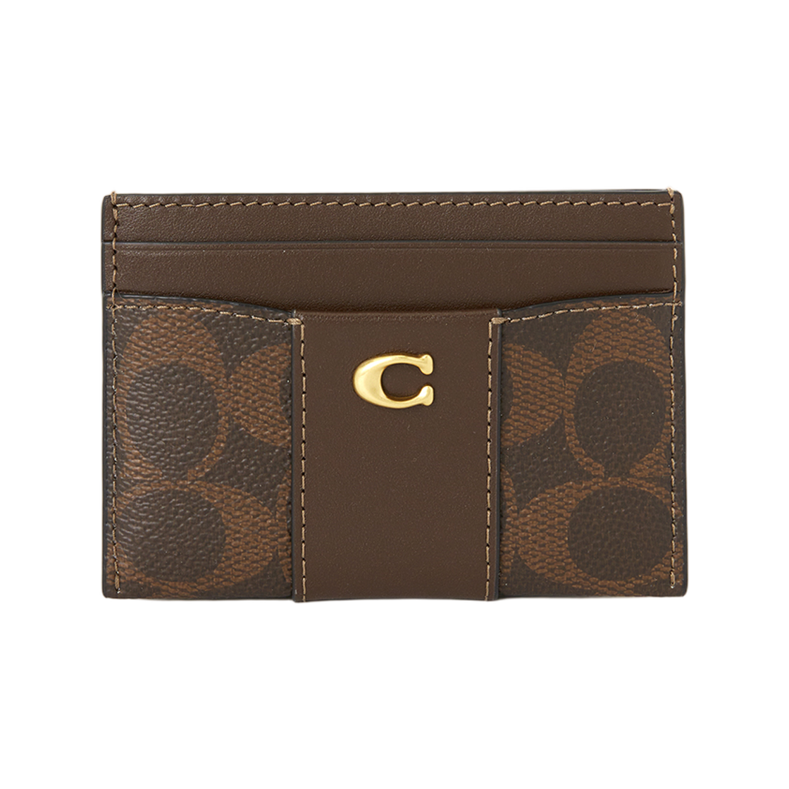코치 에센셜 카드 홀더 월렛 브라운(Coach Essential Card Holder Wallet Brown)