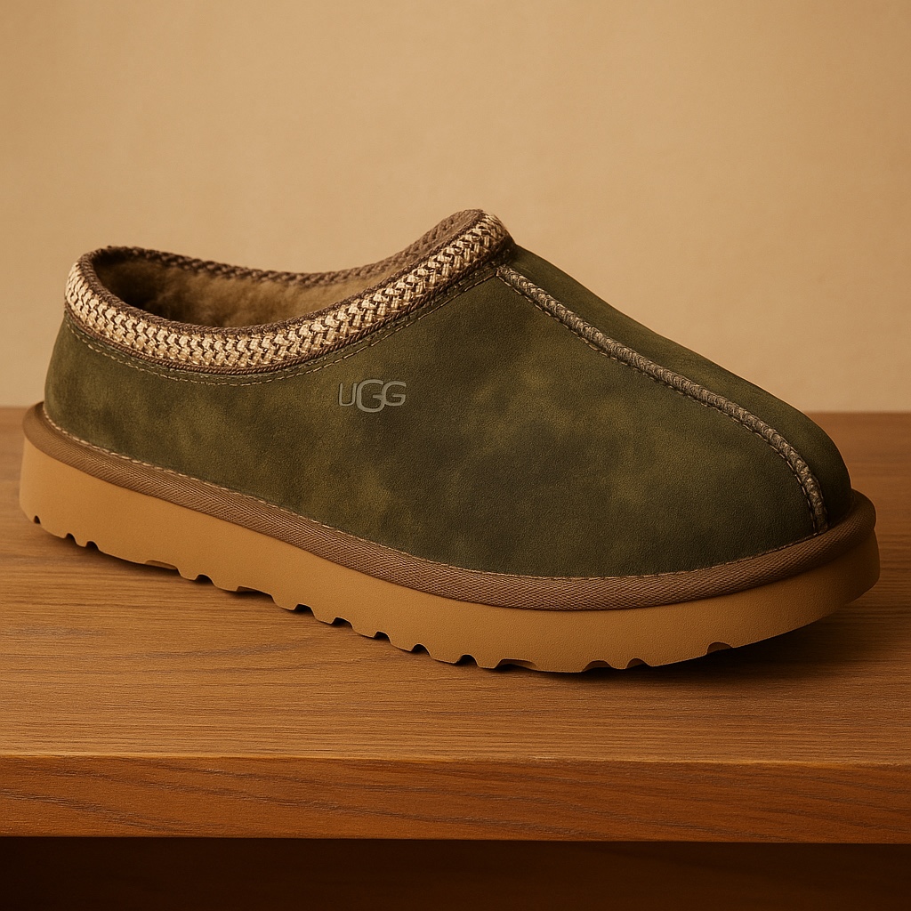 UGG Tasman Baxter Burnt Olive 착용 스타일 - 2