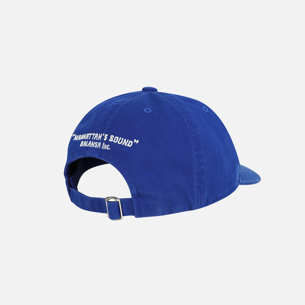 맨하탄 레코즈 x 발란사 라인 아치 캡 - 블루(Manhattan Records x Balansa Line Arch Cap - Blue) - 3