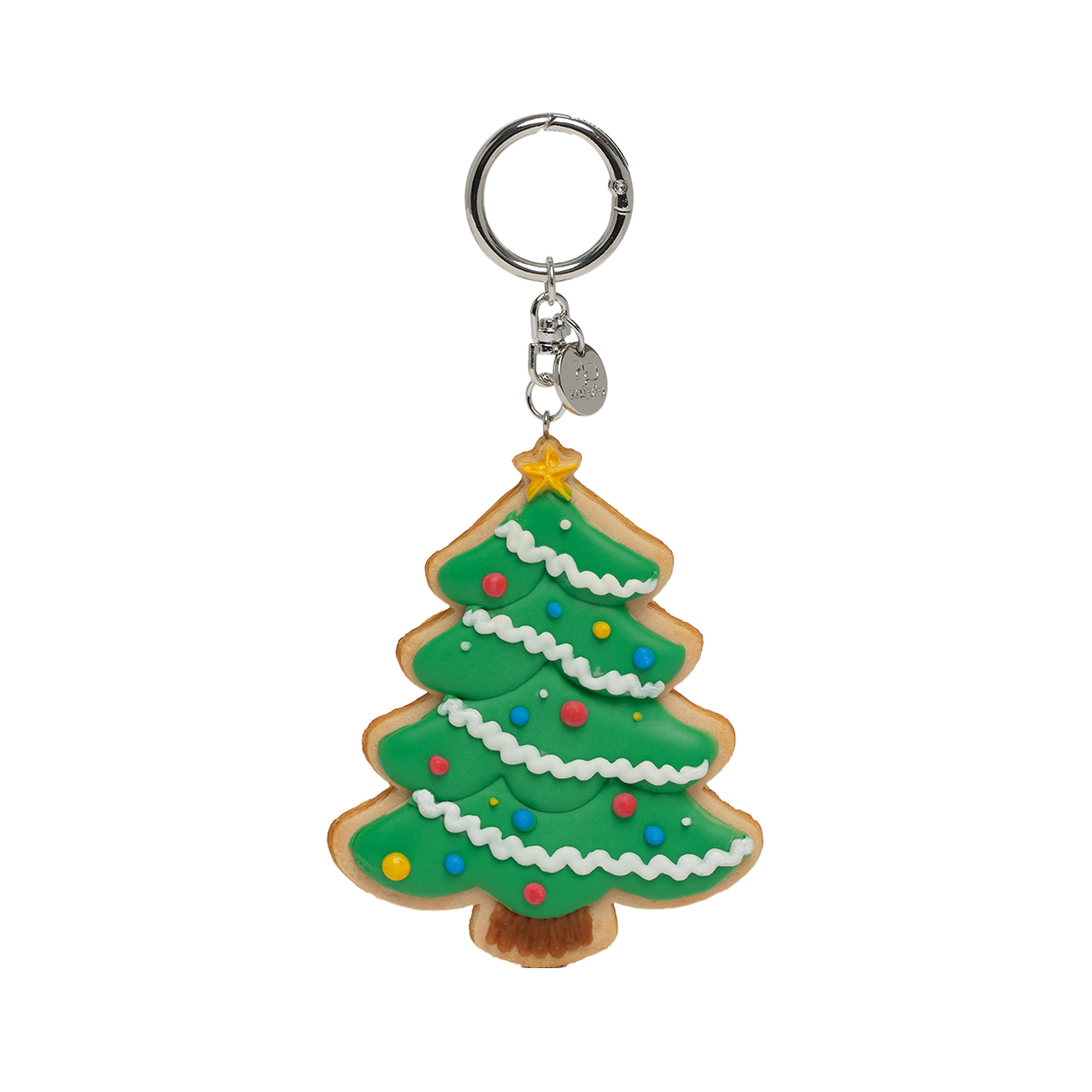 P00000EM Nupip Christmas Tree Cookie Keyring