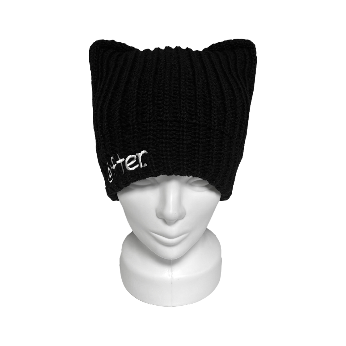 에프터누드 에프터 캣 이어 비니 블랙(Afternude After Cat Ear Beanie Black) - 3