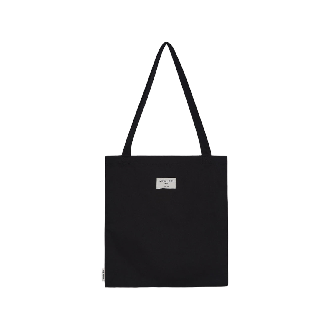 MK2500BG411MBB Matin Kim Hangeul Logo Big Archive Ecobag In Black