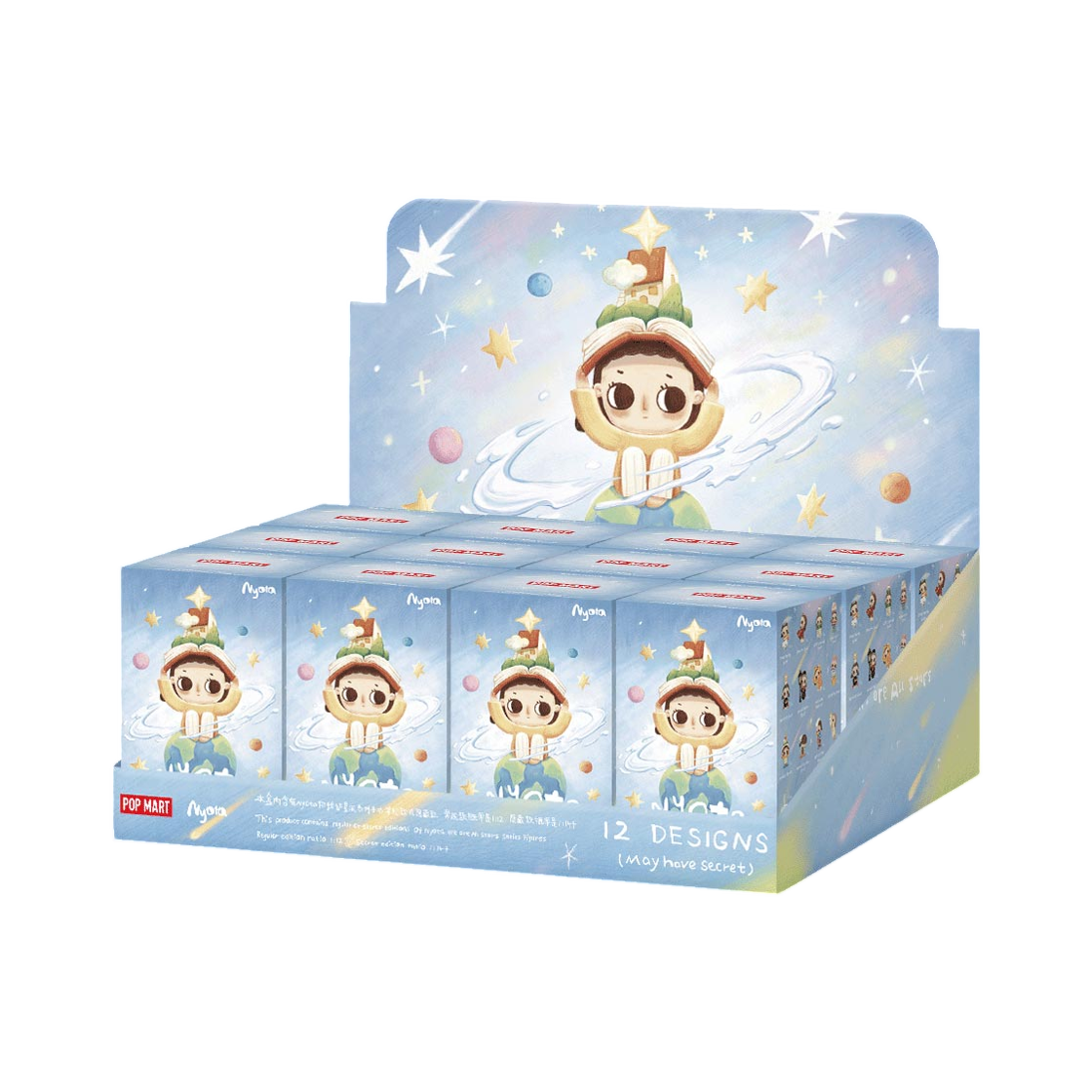 - Pop Mart Nyota We Are All Stars Series Figures Sealed Case (12 Blind Boxes)