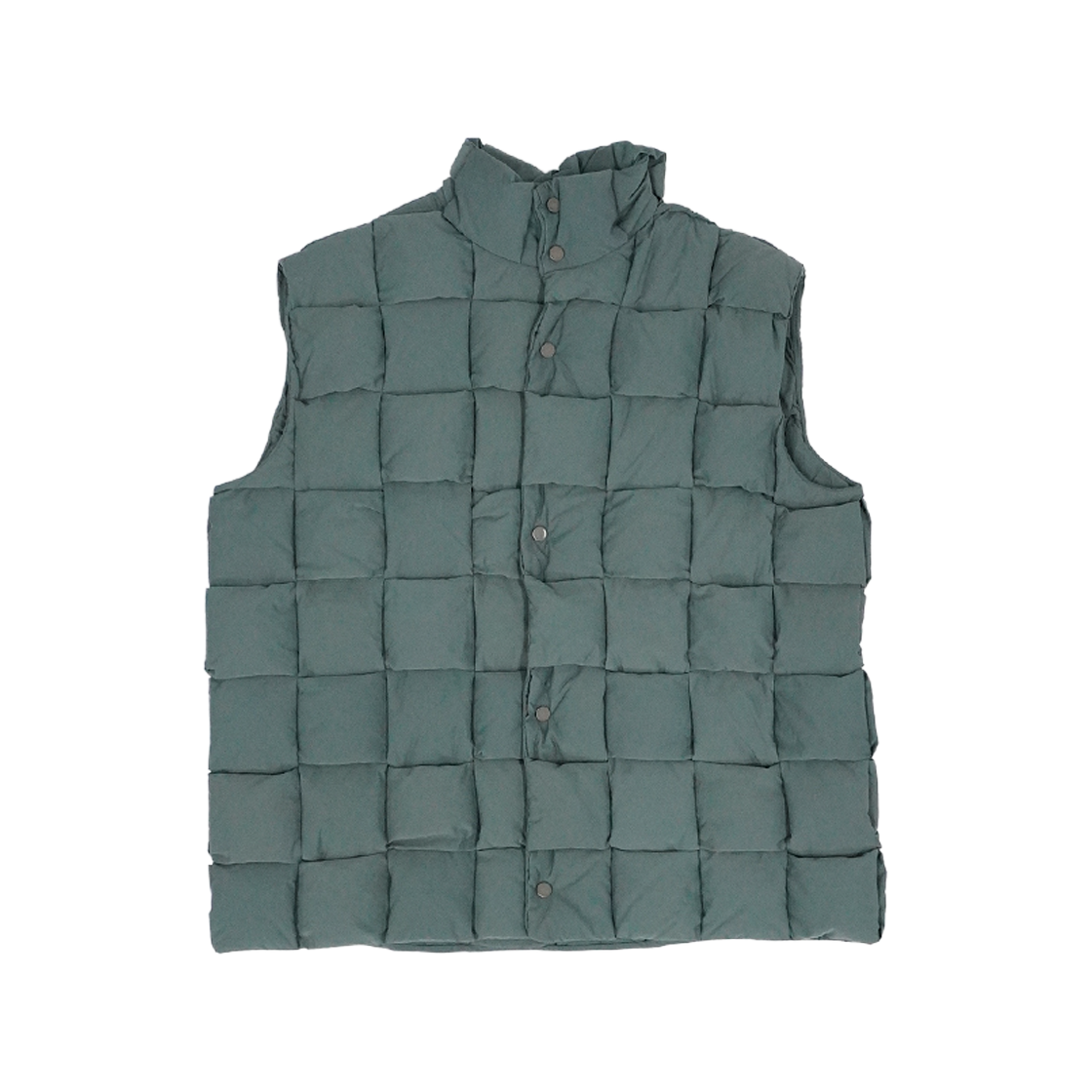 ITSIA2A7F3KR Bottega Veneta Gray Down Vest 644982 VF4K0