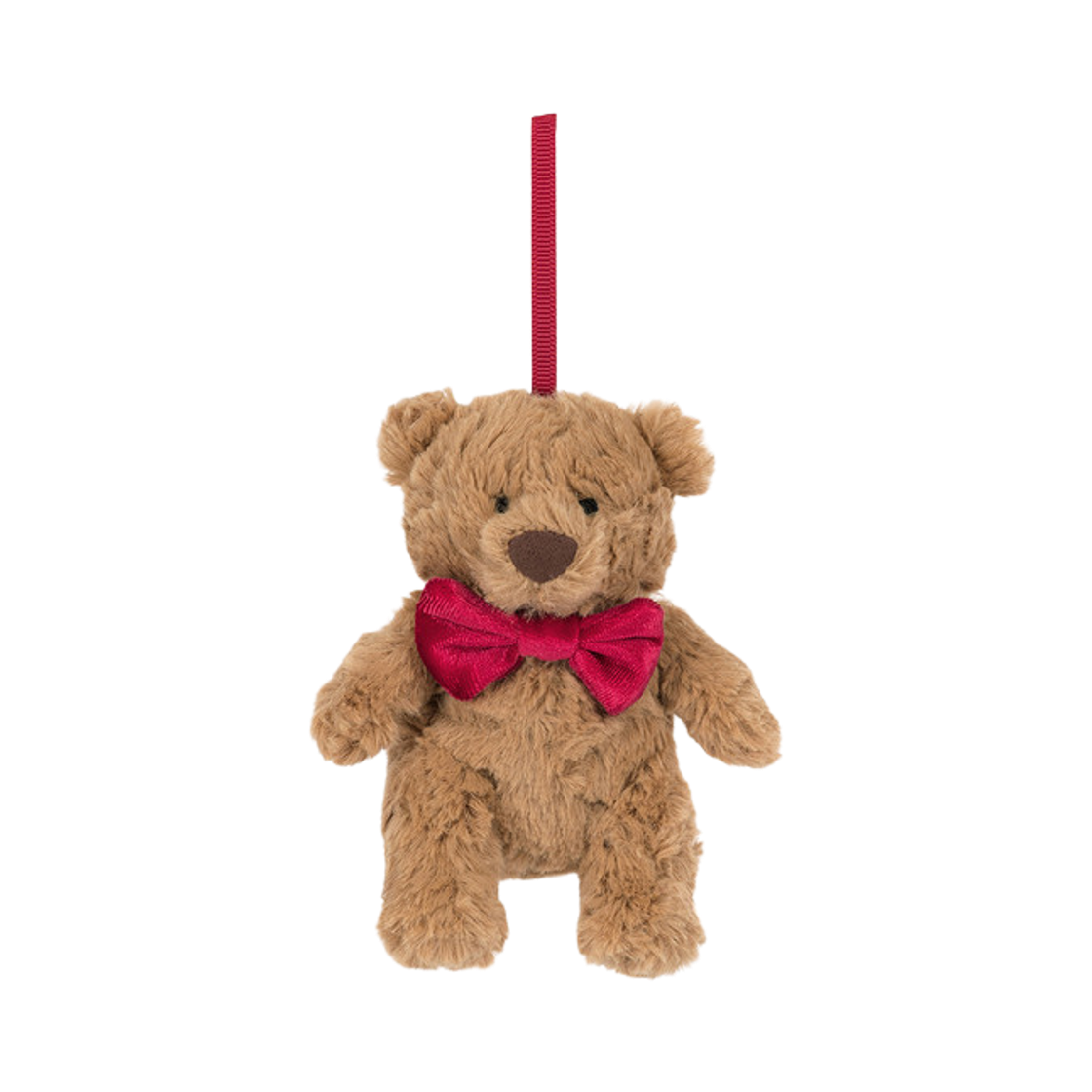 BARS6D Jellycat Bartholomew Bear Tree Decoration Brown
