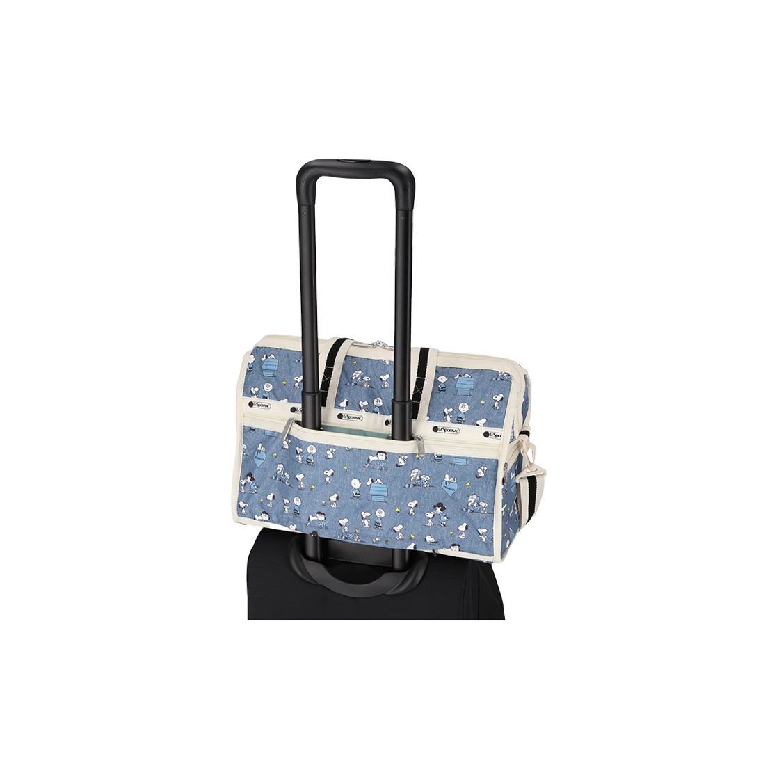 레스포색 피너츠 해피 팔스 디럭스 미디움 위켄더(Lesportsac Peanuts Happy Pals Deluxe Med Weekender) - 4