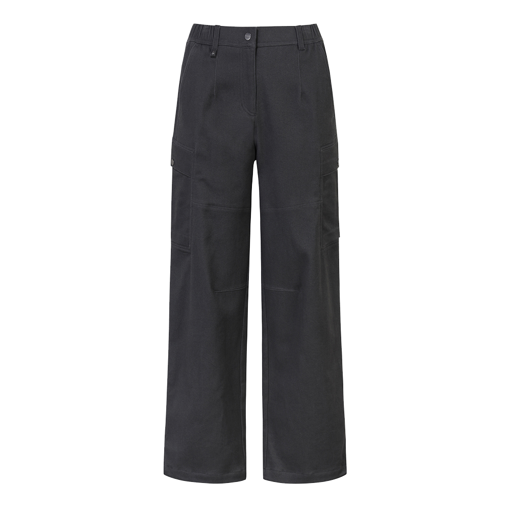 H21E4PT202 HYDROGEN Women's Cargo Parachute Pants Grey