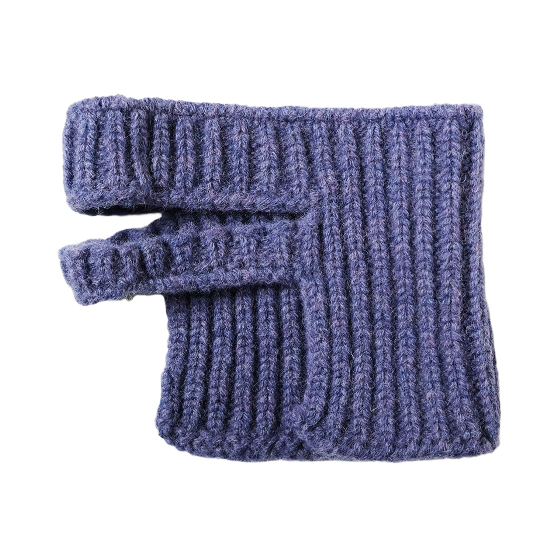캐피탈 울 립 니트 캡 온 이어 워머 라이트 퍼플(Kapital Wool Rib Knit Cap-On Ear Warmers Light Purple) - 1