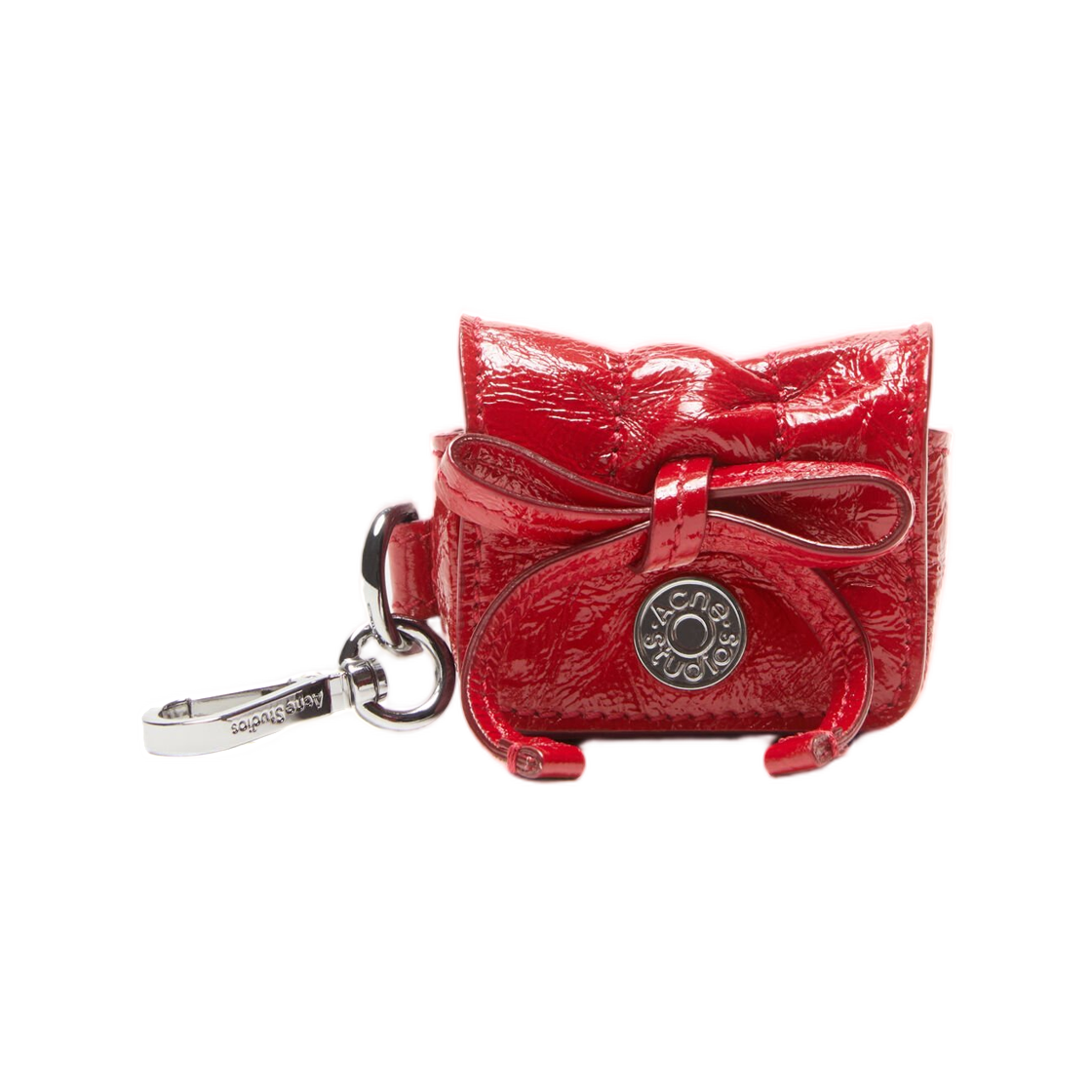 CG0314-ACK Acne Studios Multipocket Headphones Case Red