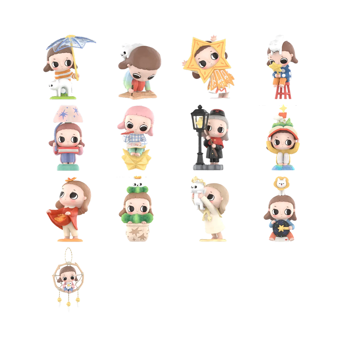 팝마트 뇨타 우리는 모두 반짝이는 별 시리즈 미개봉 랜덤박스 (12개입)(Pop Mart Nyota We Are All Stars Series Figures Sealed Case (12 Blind Boxes)) - 2